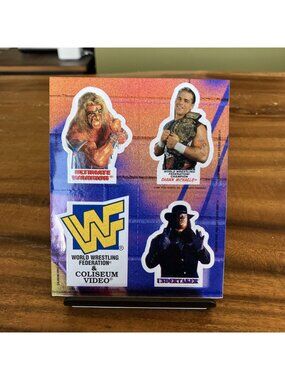 Vintage WWF Promo Collectable Coliseum Video Undertaker / Warrior